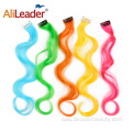 Colorful Ombre Curly Clip In Hairpieces For Volume